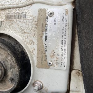 Subaru XV 2012 G33GP,GP7 i 2.0L FB20B Euro 5 DOHC 16v Petrol Flat4 110kW SUV AWD