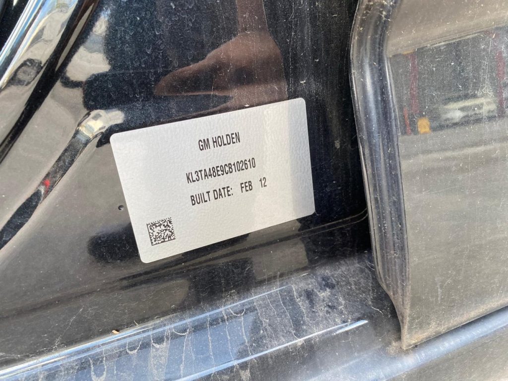 Car Wreckers - Holden Barina 2012 Black Auto Petrol