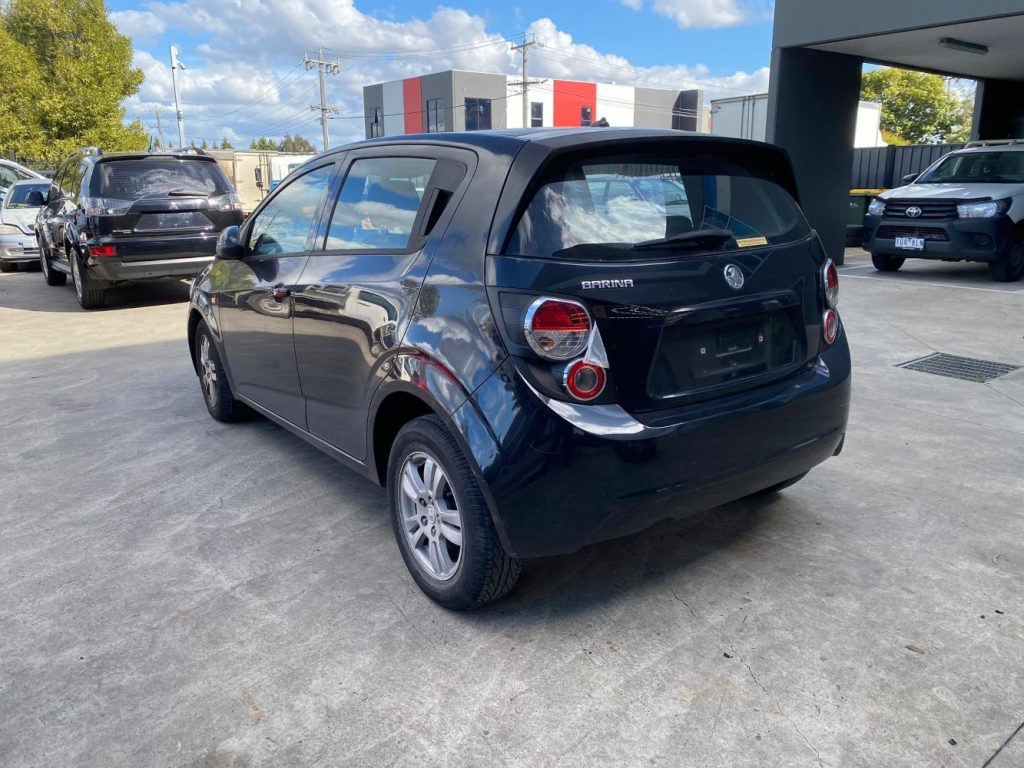 Car Wreckers - Holden Barina 2012 Black Auto Petrol