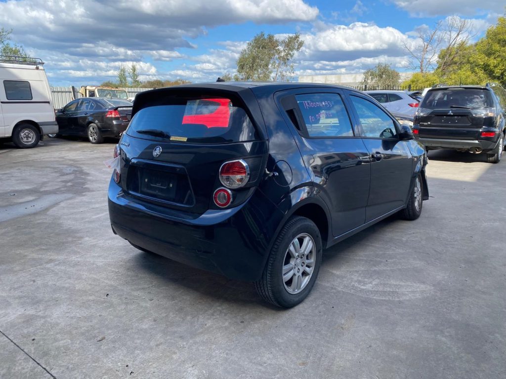 Car Wreckers - Holden Barina 2012 Black Auto Petrol