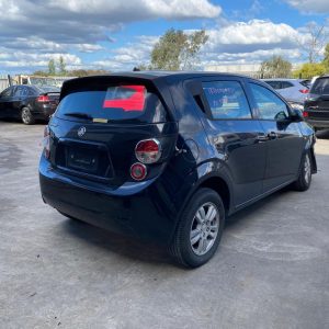 Car Wreckers - Holden Barina 2012 Black Auto Petrol