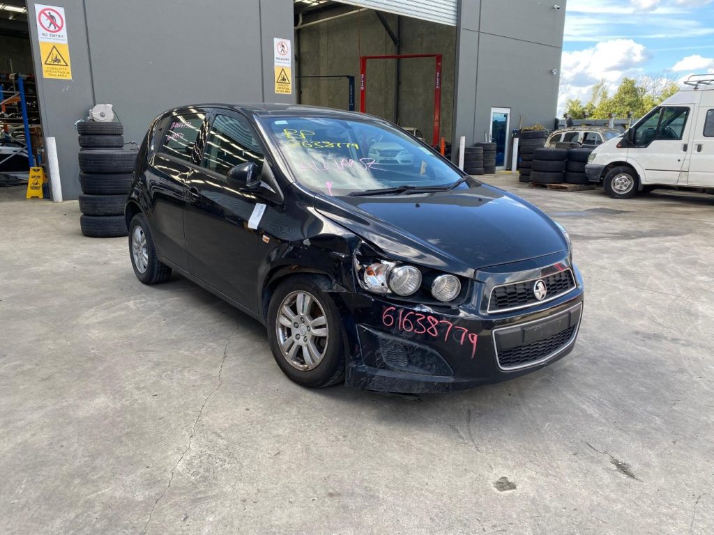 Car Wreckers - Holden Barina 2012 Black Auto Petrol