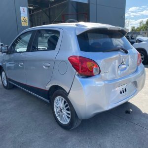 Car Wreckers - Mitsubishi Mirage 2012 Silver Auto Petrol