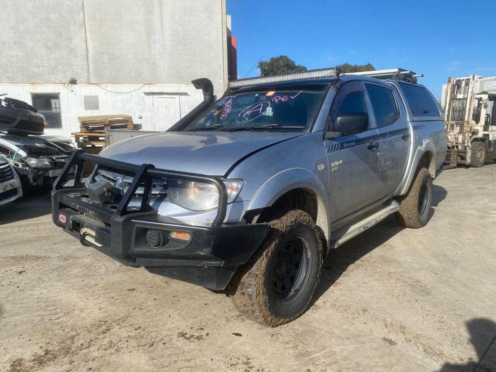 Car Wreckers - Mitsubishi Triton 2012 Silver Manual Diesel