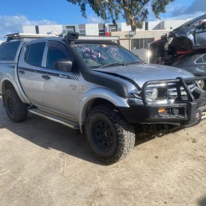 Car Wreckers - Mitsubishi Triton 2012 Silver Manual Diesel