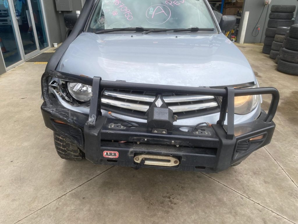 Car Wreckers - Mitsubishi Triton 2012 Silver Manual Diesel