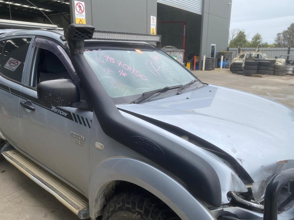 Car Wreckers - Mitsubishi Triton 2012 Silver Manual Diesel