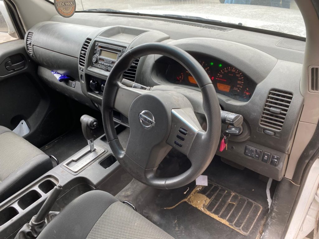 Car Wreckers - Nissan Navara 2012 White Auto Diesel