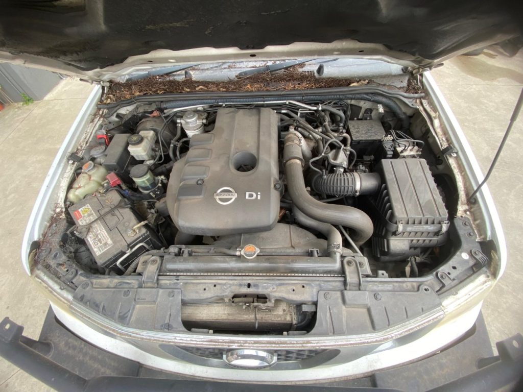 Car Wreckers - Nissan Navara 2012 White Auto Diesel
