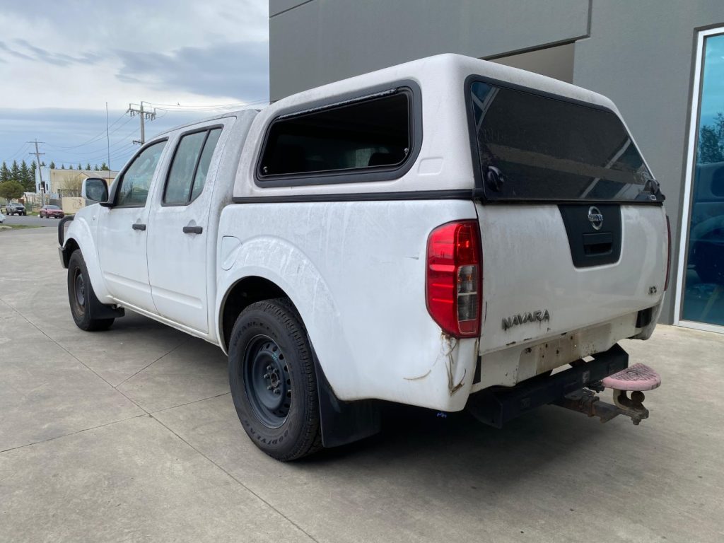 Car Wreckers - Nissan Navara 2012 White Auto Diesel