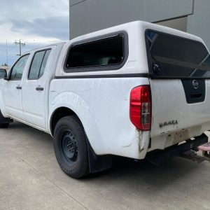 Car Wreckers - Nissan Navara 2012 White Auto Diesel