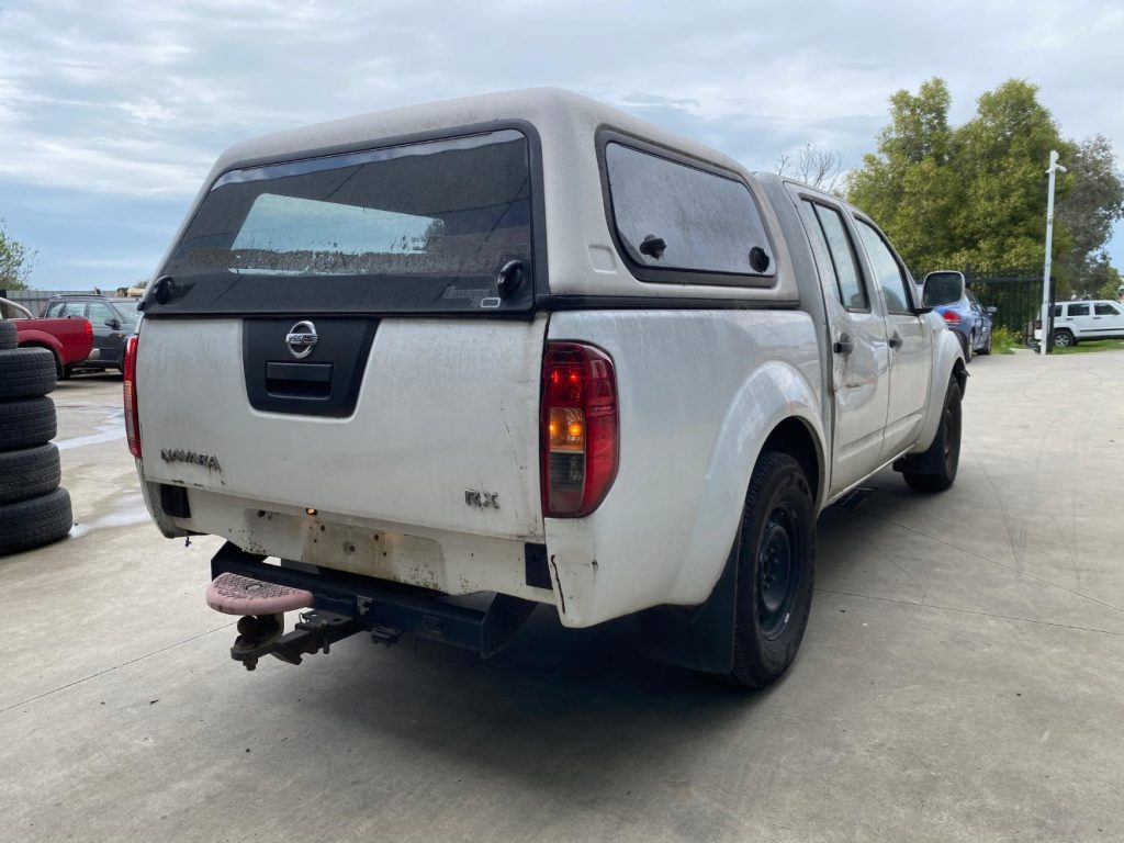 Car Wreckers - Nissan Navara 2012 White Auto Diesel