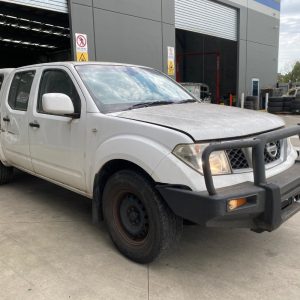 Car Wreckers - Nissan Navara 2012 White Auto Diesel