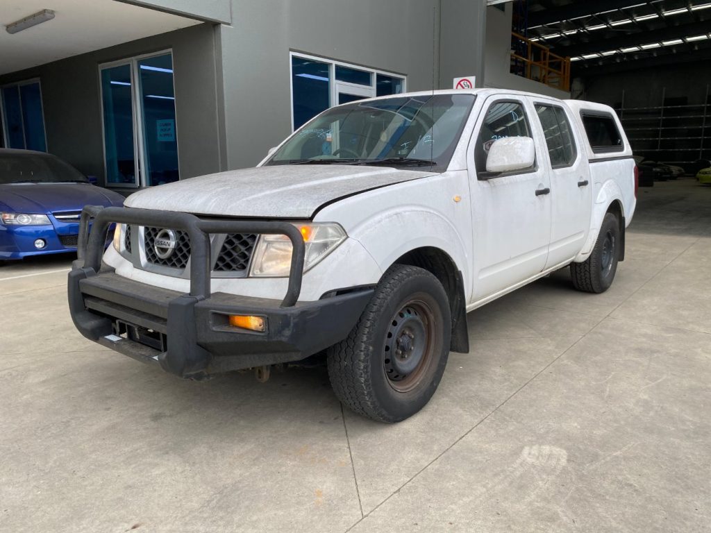 Car Wreckers - Nissan Navara 2012 White Auto Diesel