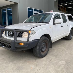 Car Wreckers - Nissan Navara 2012 White Auto Diesel