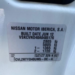 Nissan Navara 2012 D40 dCi 2.5L YD25DDTi DOHC 16v Turbo Diesel Direct Inj. 4cyl 126kW Utility AWD