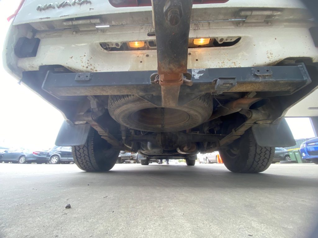 Car Wreckers - Nissan Navara 2012 White Auto Diesel