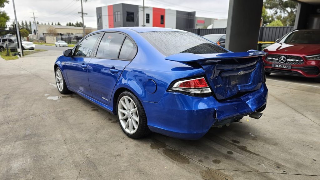 Car Wreckers - Ford Falcon 2013 Blue Auto Petrol
