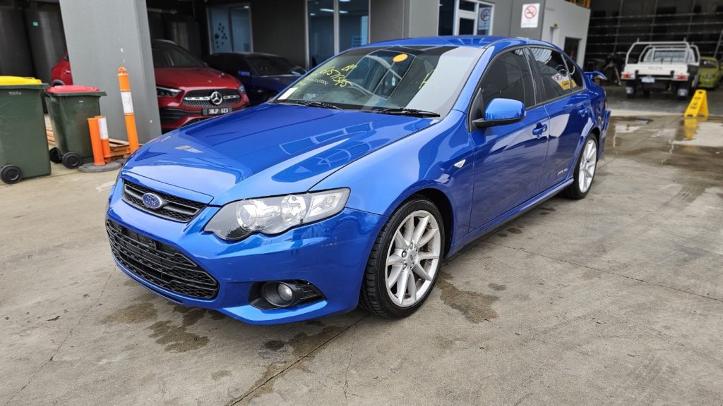 Car Wreckers - Ford Falcon 2013 Blue Auto Petrol