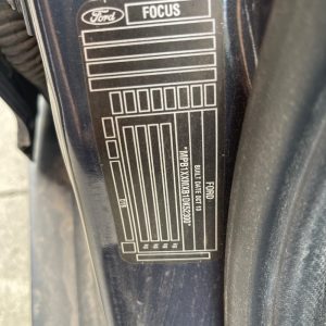 Car Wrecking - 2013 Ford Focus