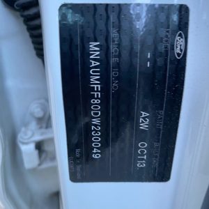 Car Wreckers - Ford Ranger 2013 White Auto Petrol