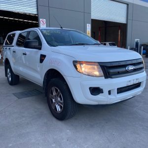 Car Wreckers - Ford Ranger 2013 White Auto Petrol