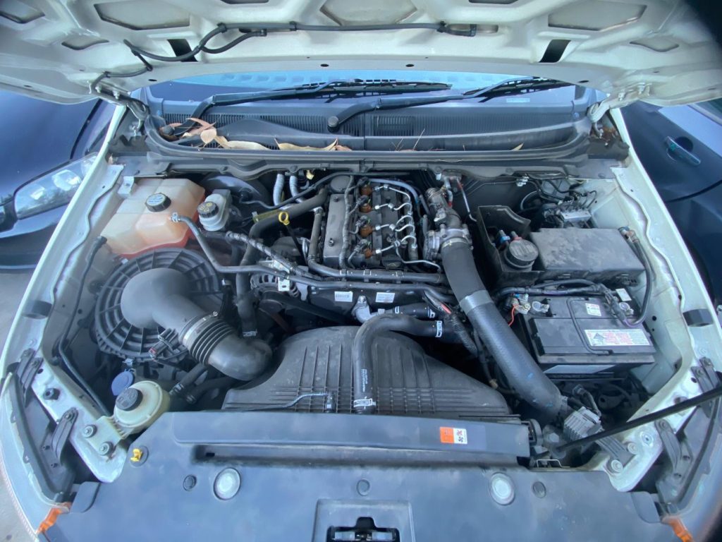 Car Wreckers - Ford Ranger 2013 White Auto Petrol