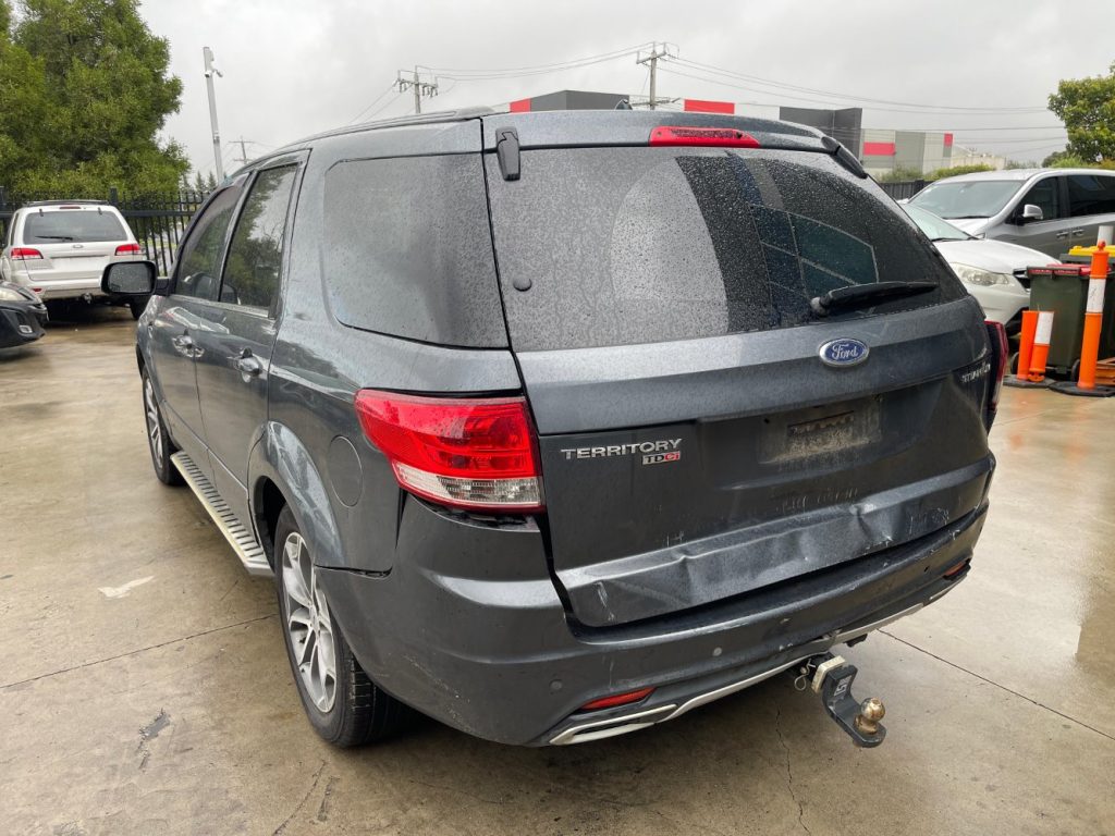 Car Wreckers - Ford Territory 2013 Grey Auto Diesel