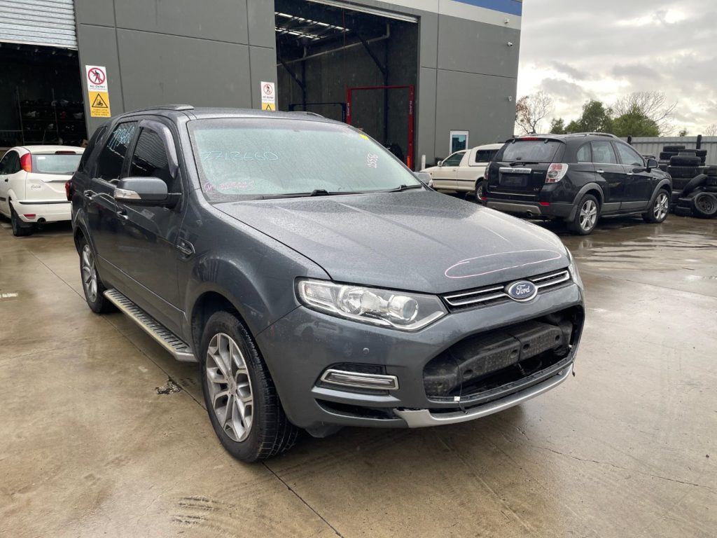 Car Wreckers - Ford Territory 2013 Grey Auto Diesel