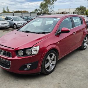 Car Wreckers - Holden Barina 2013 Red Auto Petrol