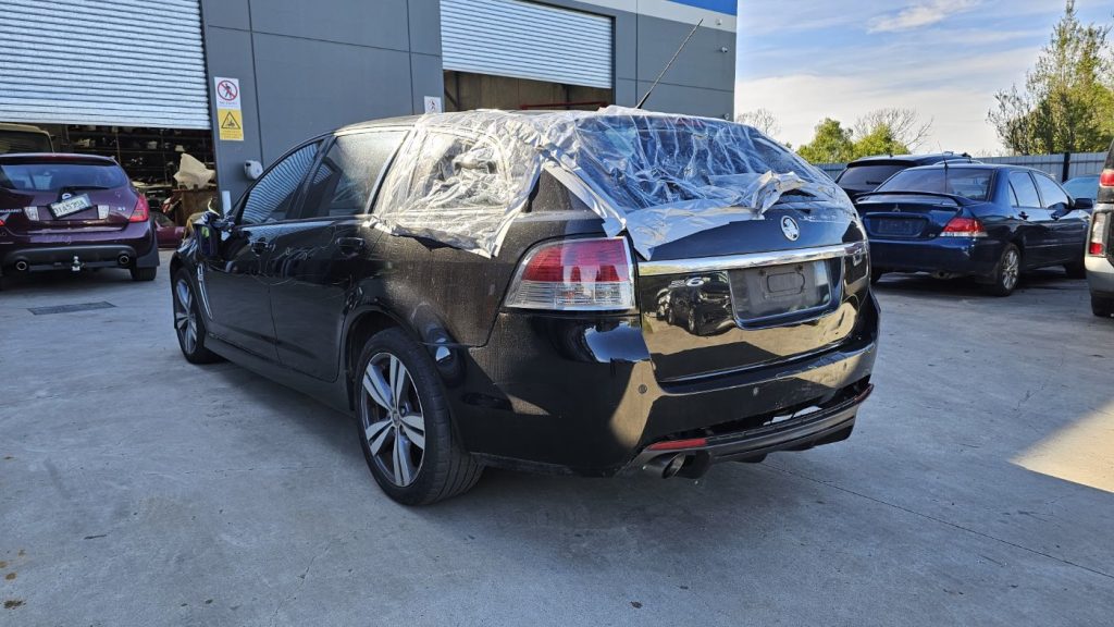 Car Wreckers - Holden Commodore Wagon 2013 Black Auto Petrol