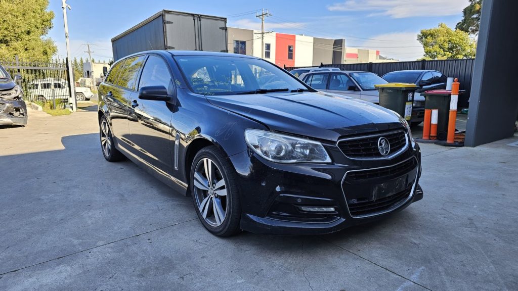 Car Wreckers - Holden Commodore Wagon 2013 Black Auto Petrol