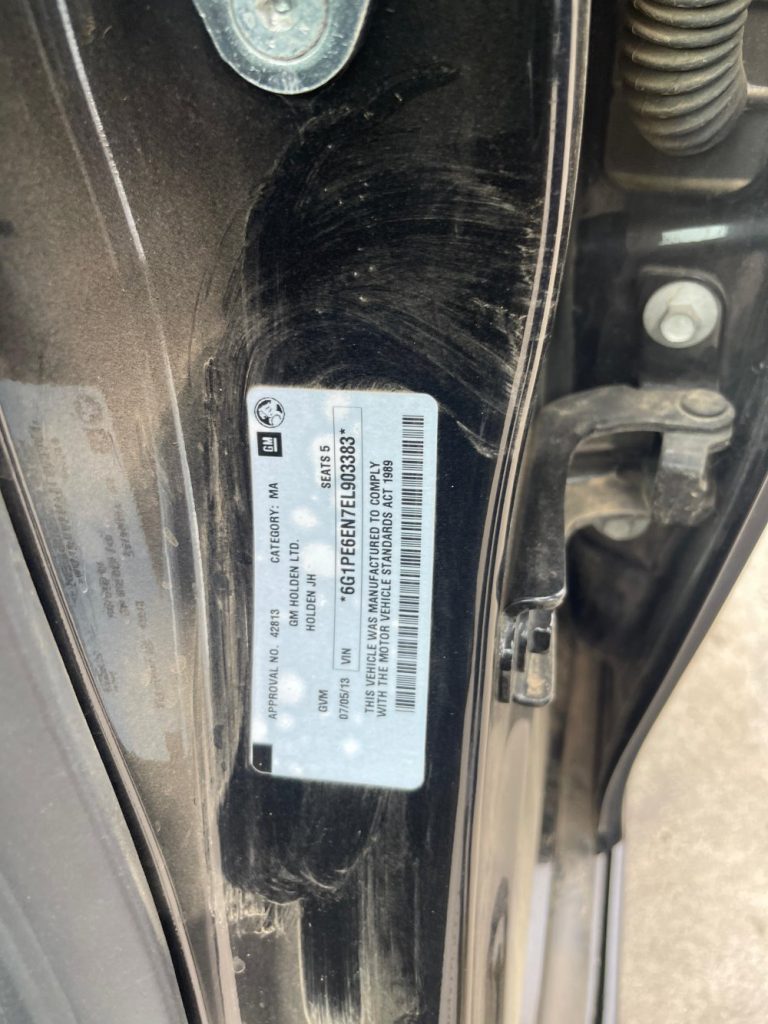 Car Wreckers - Holden Cruze 2013 Black Auto Petrol