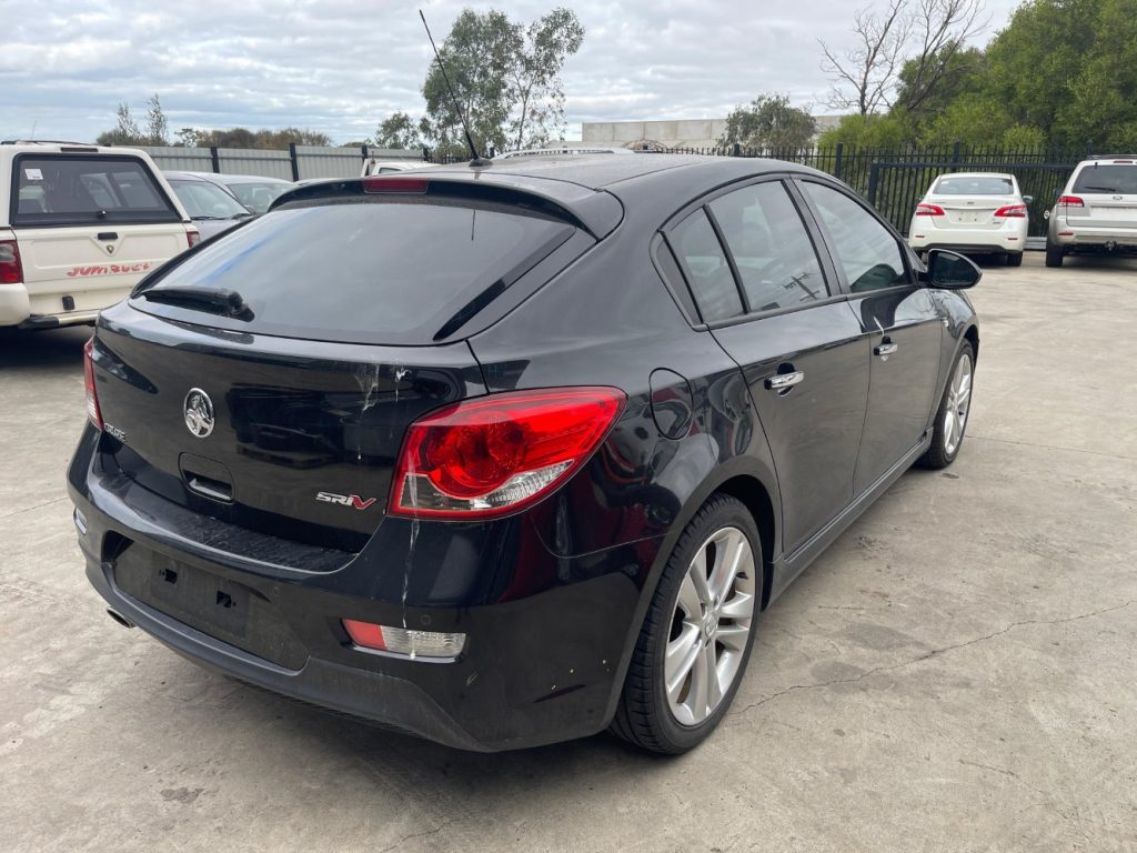 Car Wreckers - Holden Cruze 2013 Black Auto Petrol