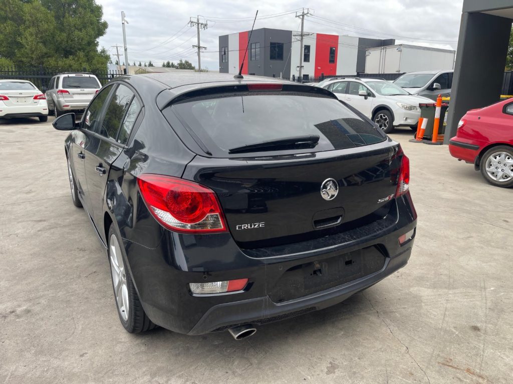 Car Wreckers - Holden Cruze 2013 Black Auto Petrol