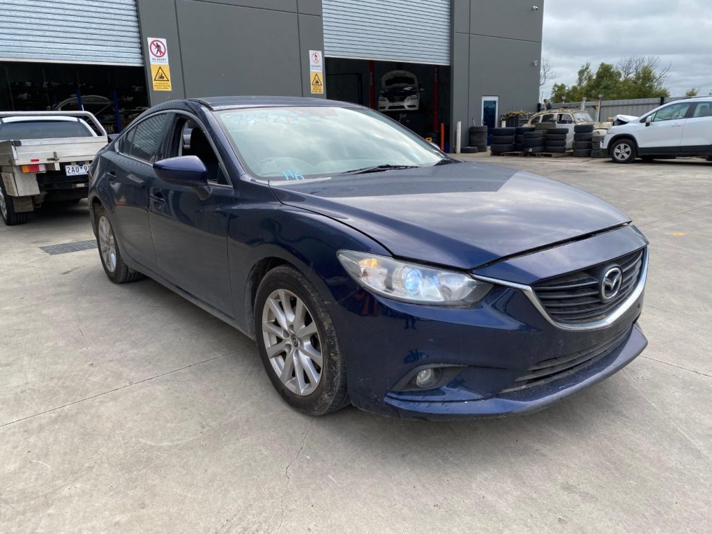 Car Wreckers - Mazda 6 2013 Blue Auto Petrol