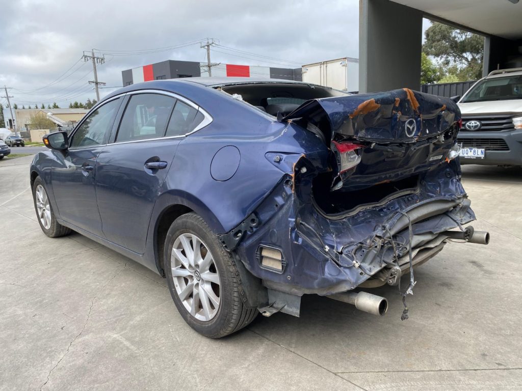Car Wreckers - Mazda 6 2013 Blue Auto Petrol