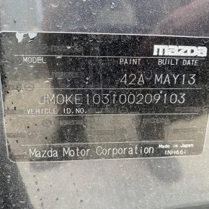 Car Wreckers - Mazda CX-5 2013 Grey Auto Petrol