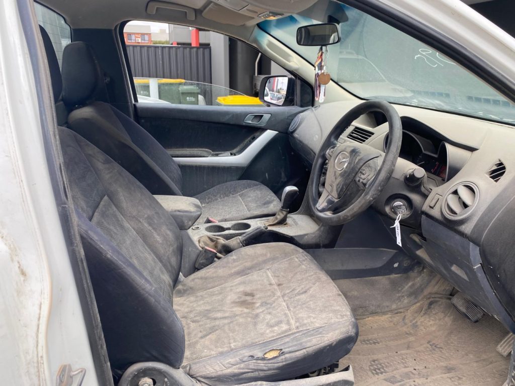 Car Wreckers - Mazda BT-50 2013 White Auto Petrol