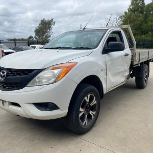 Car Wreckers - Mazda BT-50 2013 White Auto Petrol
