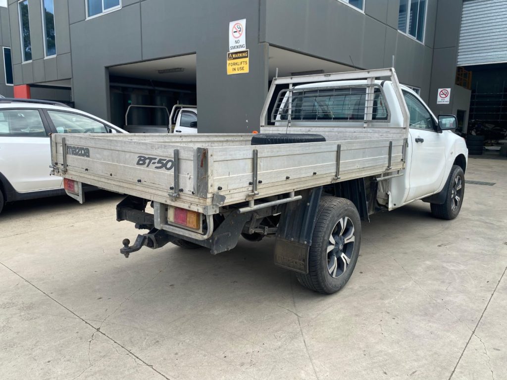 Car Wreckers - Mazda BT-50 2013 White Auto Petrol