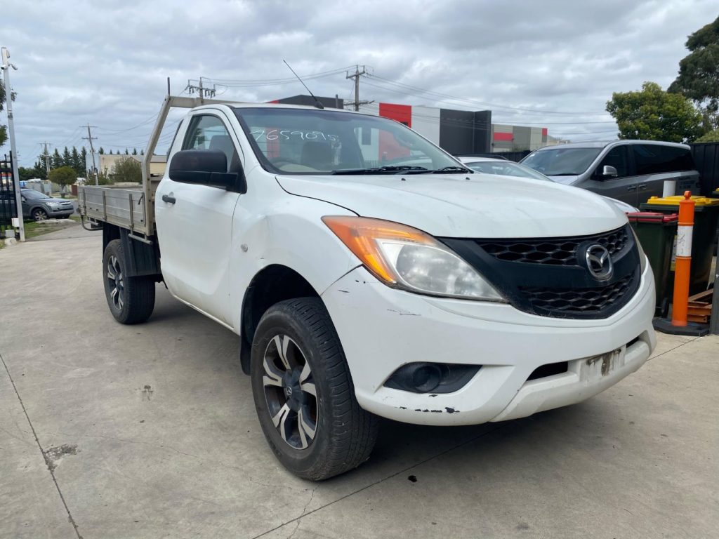 Car Wreckers - Mazda BT-50 2013 White Auto Petrol