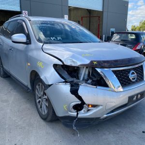 Car Wreckers - Nissan Pathfinder 2013 Silver Auto Petrol