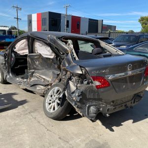 Car Wreckers - Nissan Pulsar 2013 Grey Auto Petrol