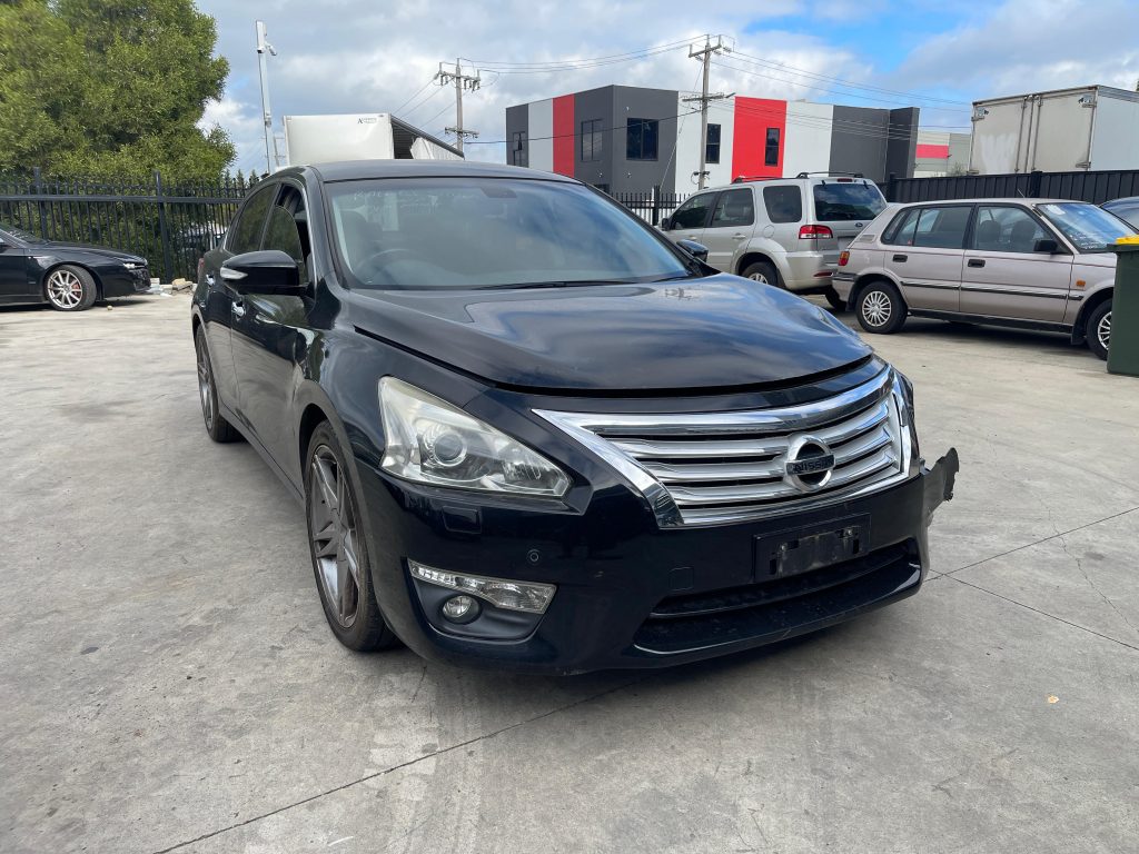 Car Wreckers - Nissan Altima 2013 Black Auto Petrol