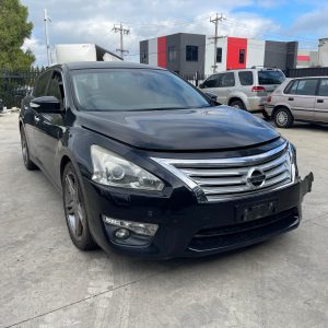 Car Wreckers - Nissan Altima 2013 Black Auto Petrol