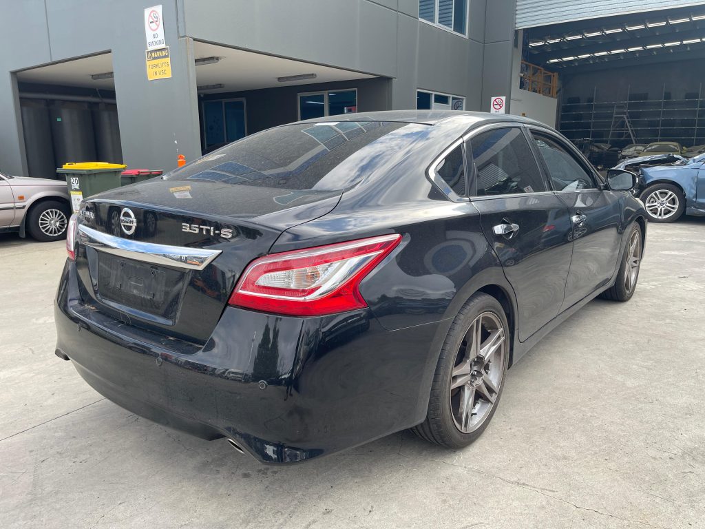 Car Wreckers - Nissan Altima 2013 Black Auto Petrol