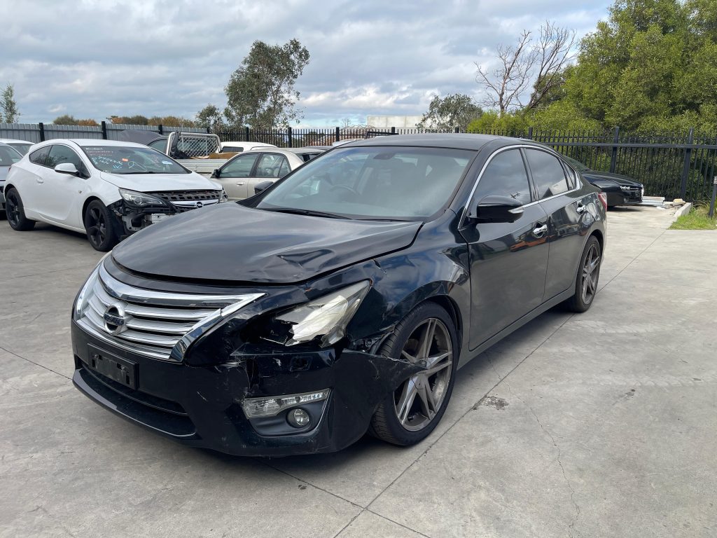 Car Wreckers - Nissan Altima 2013 Black Auto Petrol