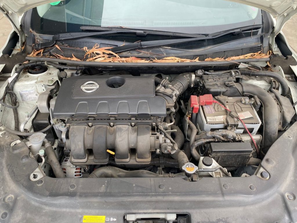 Car Wreckers - Nissan Pulsar 2013 White Auto Petrol