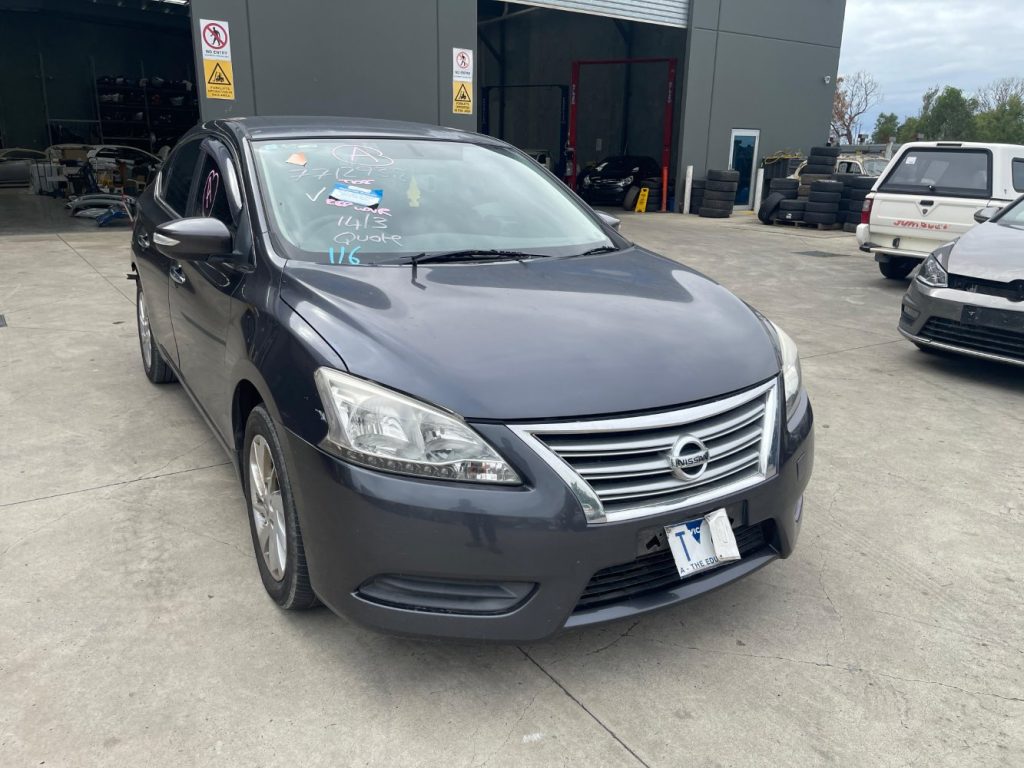 Car Wreckers - Nissan Pulsar 2013 Grey Auto Petrol